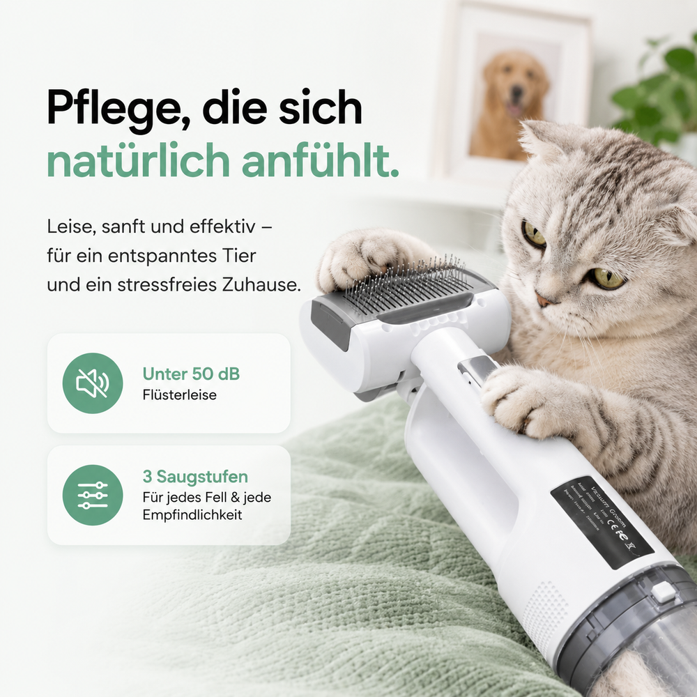 Furly – Appareil de toilettage sans fil pour un pelage brillant et sain