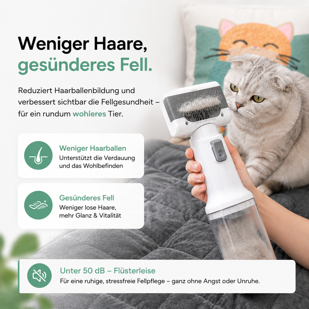 Furly – Appareil de toilettage sans fil pour un pelage brillant et sain